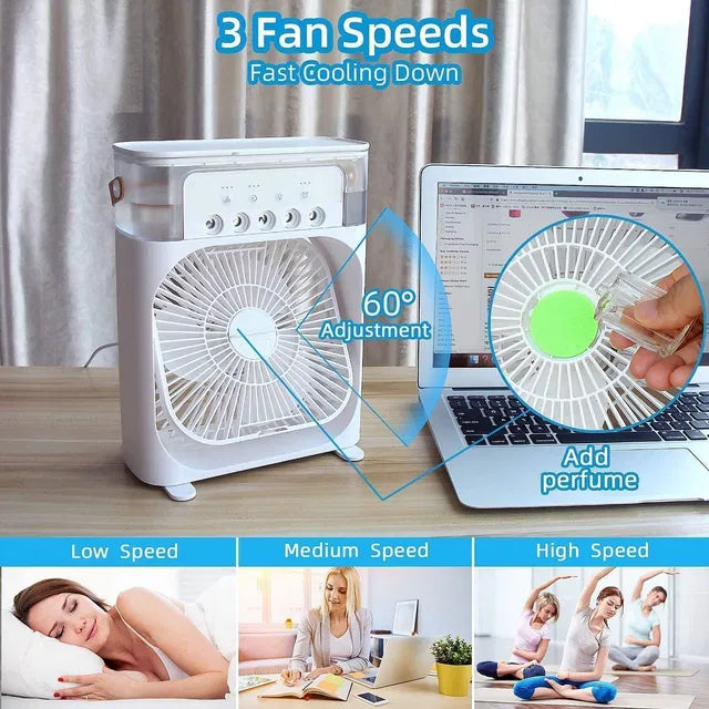 Portable mini room cooler